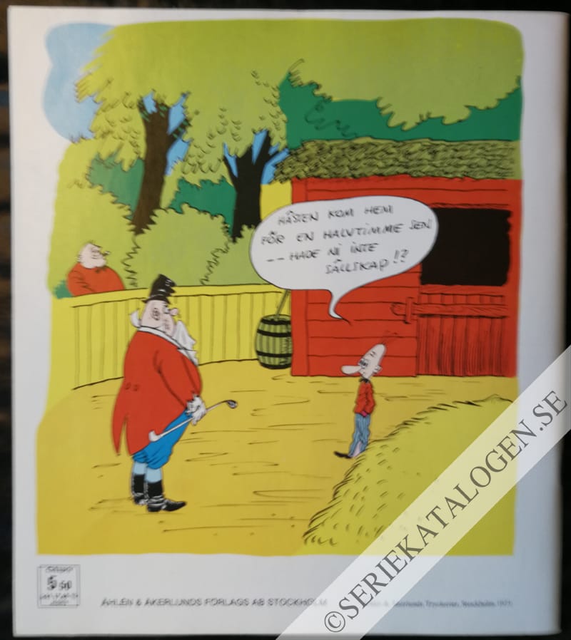 Baksida på Mystiska öden och äventyr (1971)