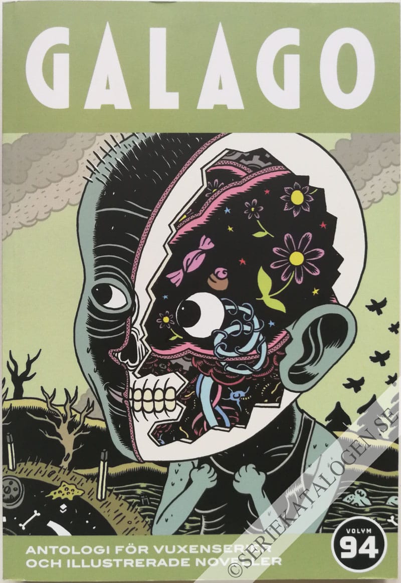 Framsida på Galago #3 (2008)