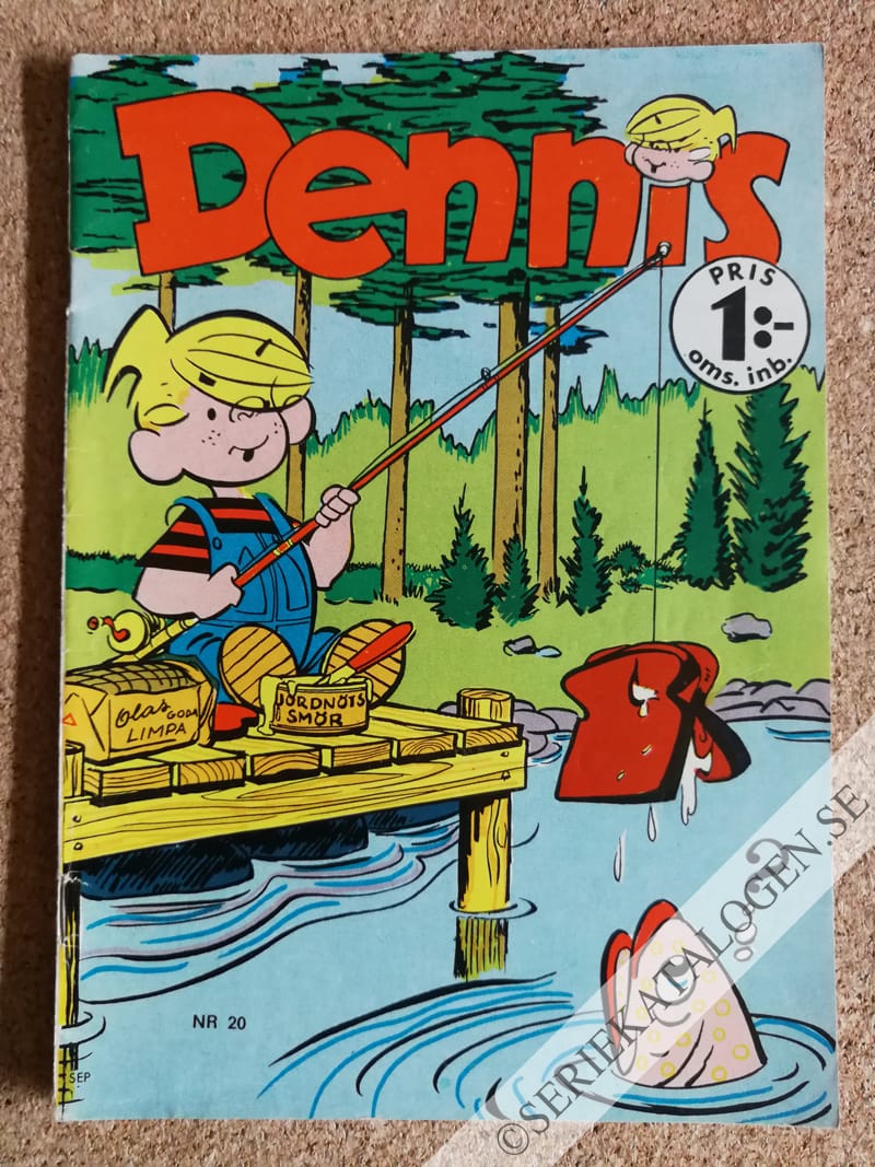 Framsida på Dennis #20 (1967)