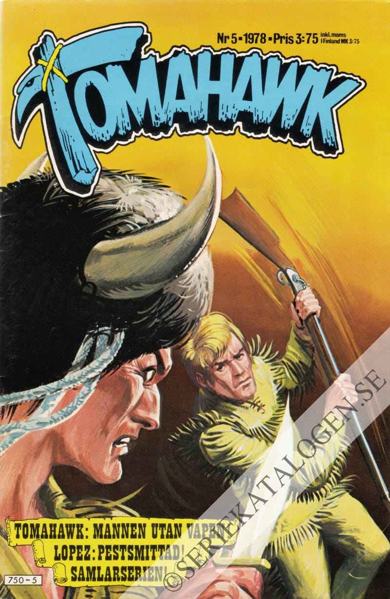 Framsida på Tomahawk #5 (1978)