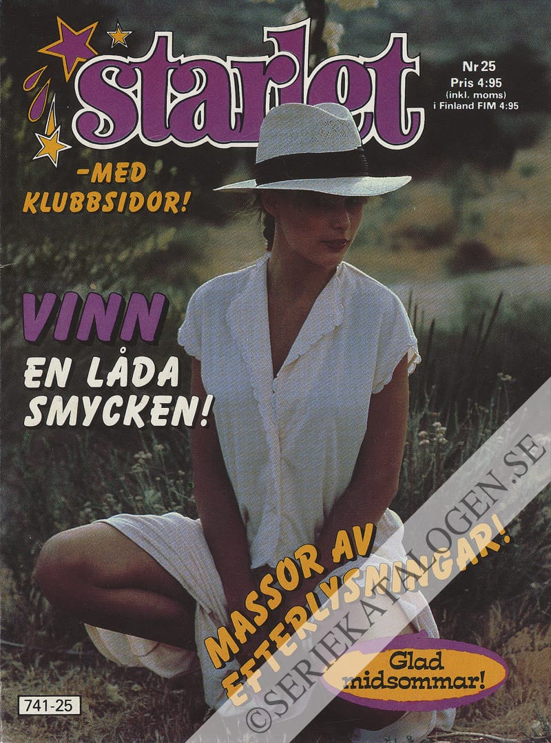 Framsida på Starlet #25 (1984)