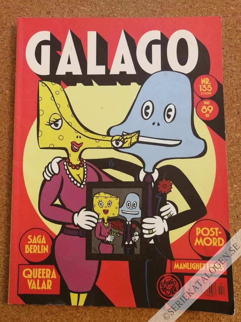 Framsida på Galago #2 (2019)