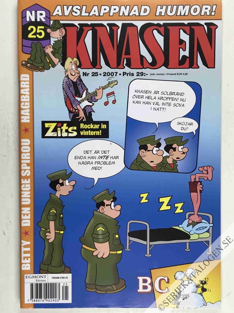 Framsida på Knasen #25 (2007)