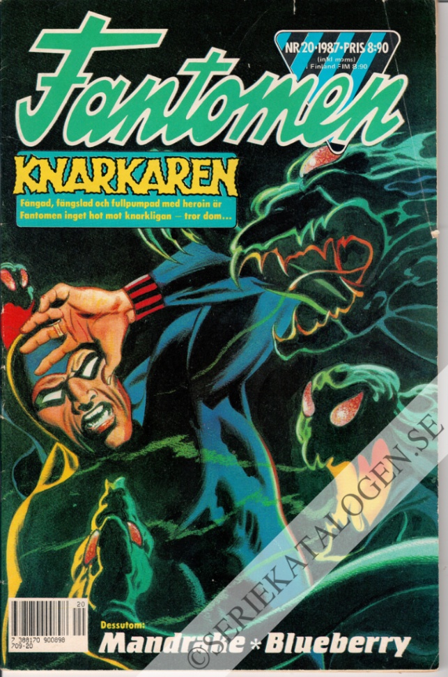Framsida på Fantomen #20 (1987)