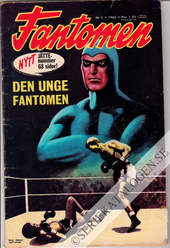 Framsida på Fantomen #5 (1965)