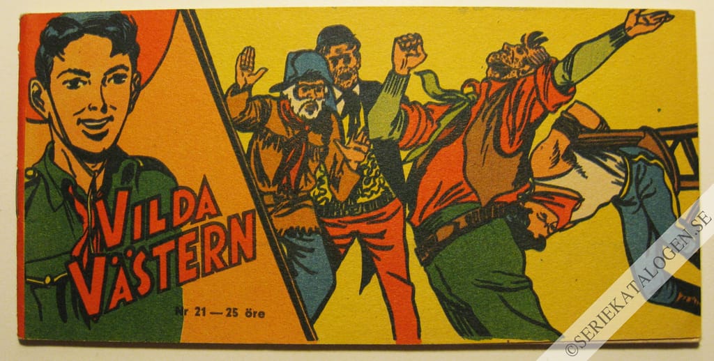 Framsida på Vilda Västern #21 (1955)
