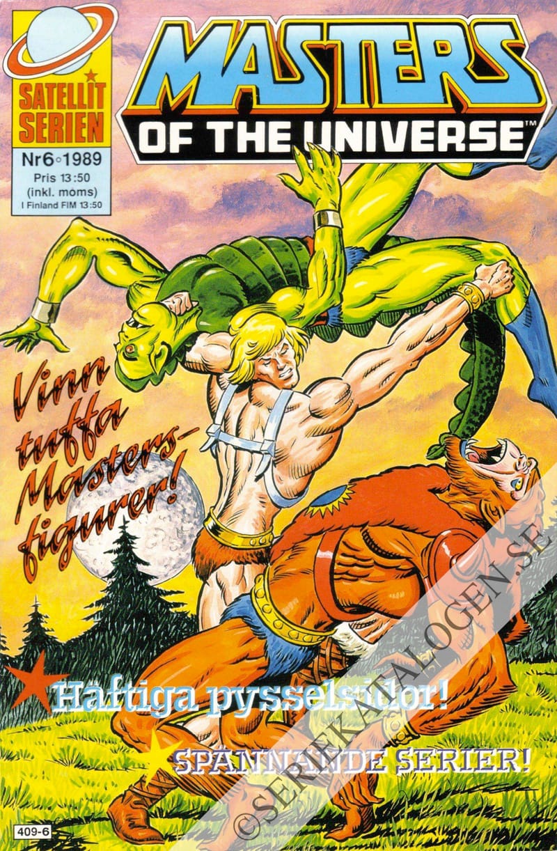 Framsida på Satellitserien #6 (1989)
