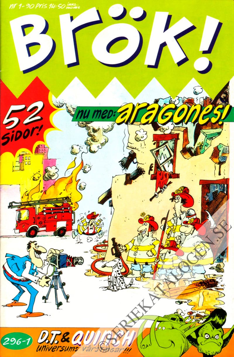 Framsida på Brök! #1 (1990)
