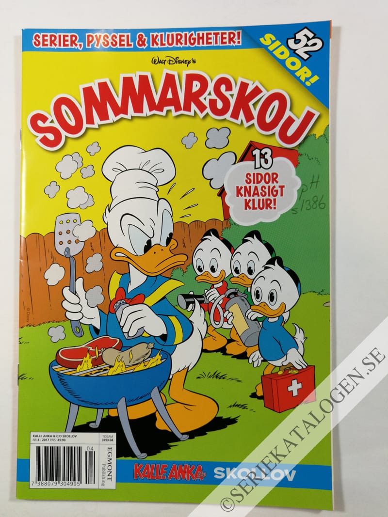 Framsida på Kalle Anka & C:o - Skollov Sommarskoj (2017)