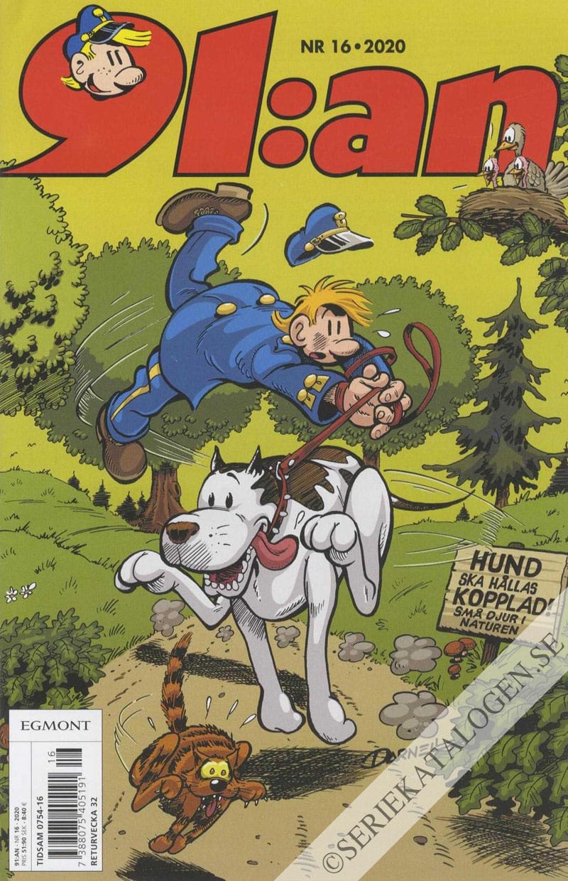 Framsida på 91:an #16 (2020)