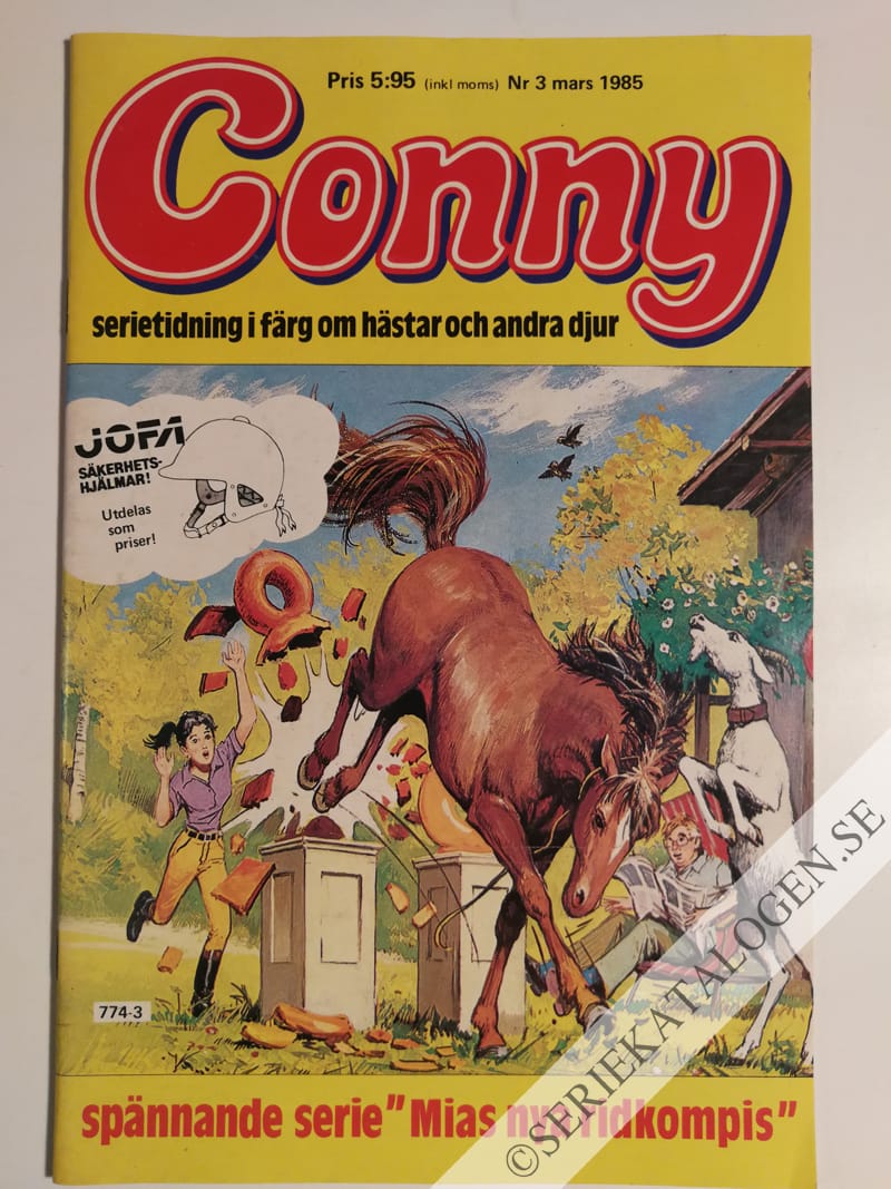 Framsida på Conny #3 (1985)