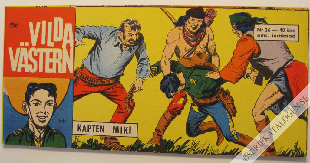Framsida på Vilda Västern #26 (1965)