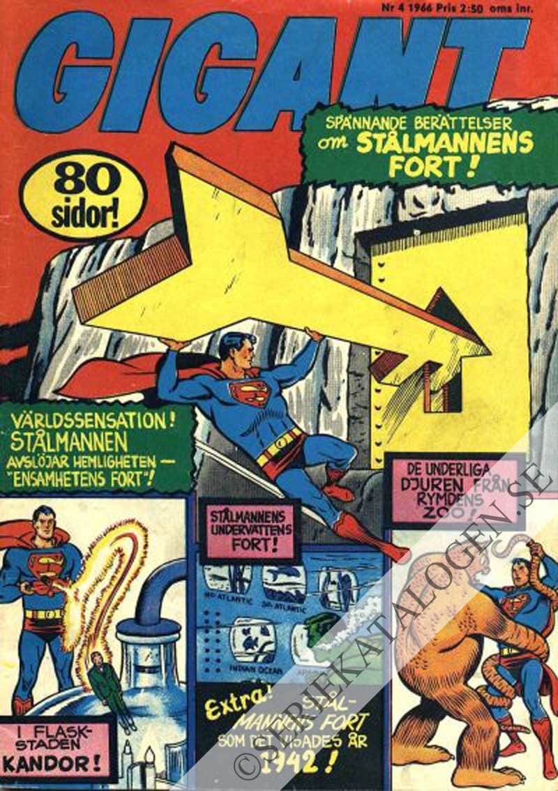 Framsida på Gigant #4 (1966)