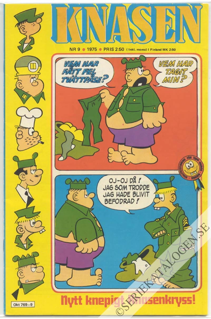 Framsida på Knasen #9 (1975)