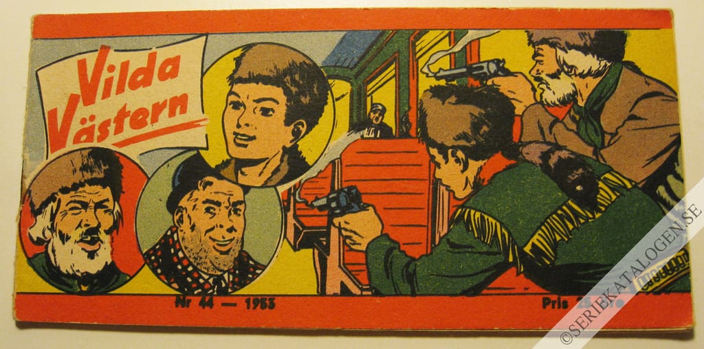 Framsida på Vilda Västern #44 (1953)