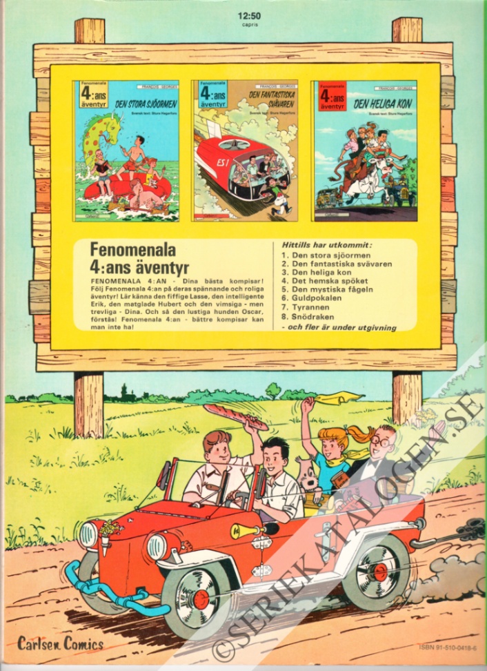 Baksida på Den stora sjöormen (1976)