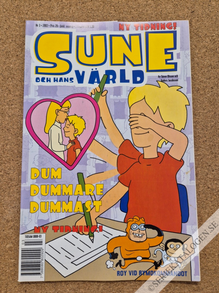 Framsida på Sune och hans värld #3 (2003)