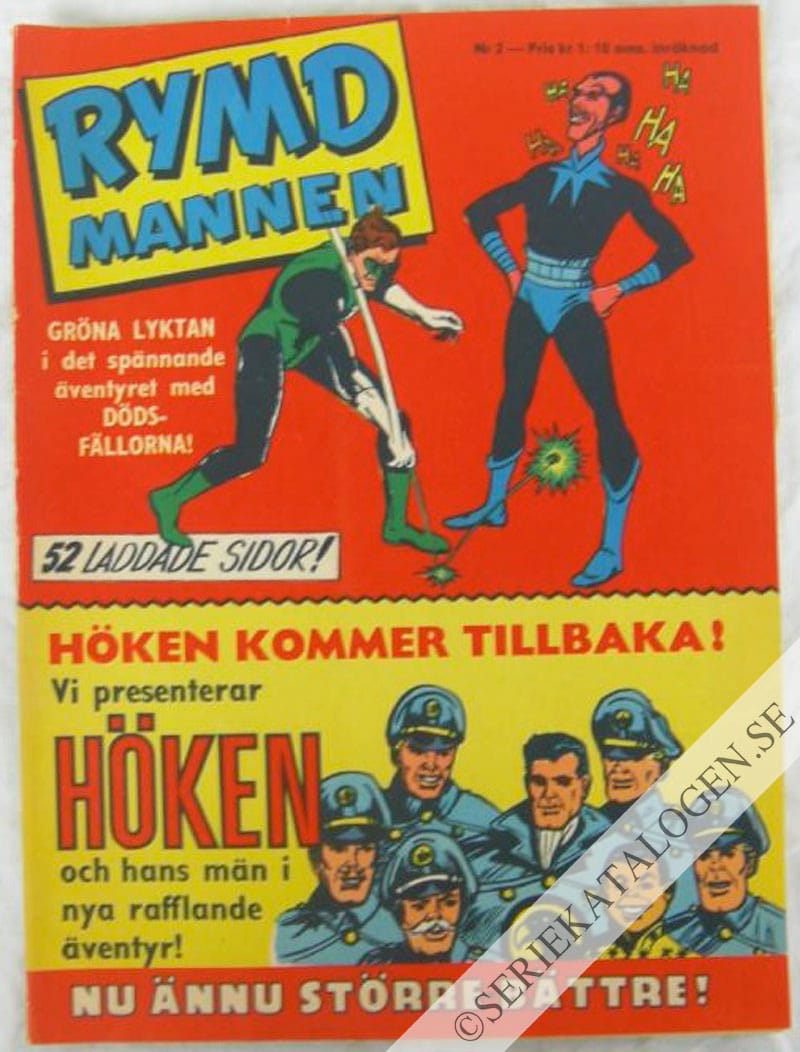 Framsida på Rymdmannen #2 (1963)