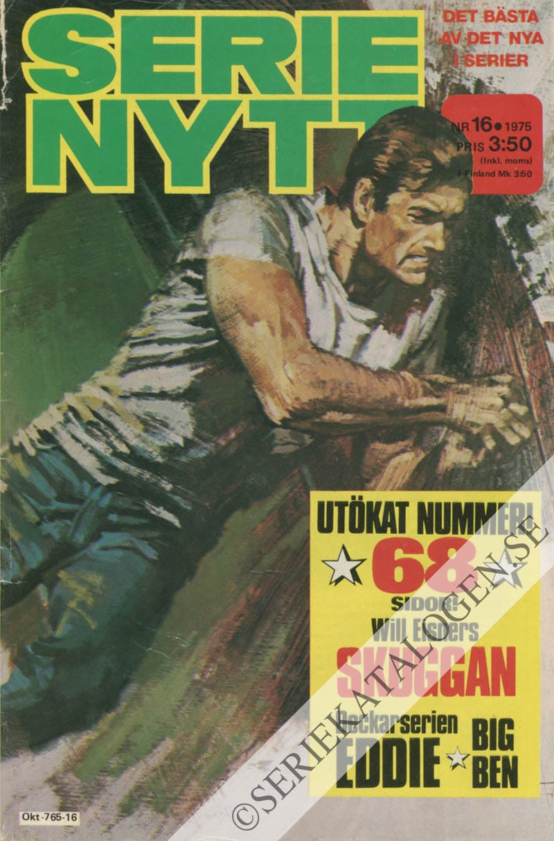 Framsida på Serie-Nytt #16 (1975)