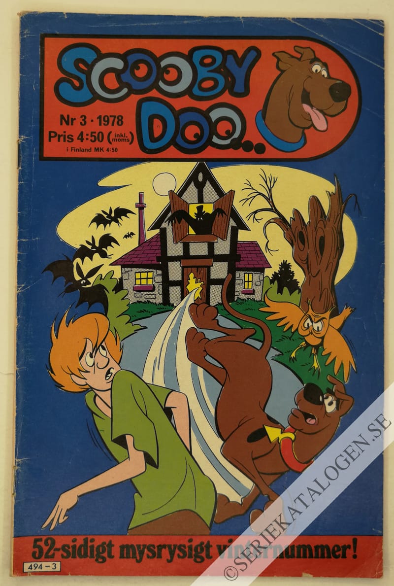 Framsida på Scooby Doo #3 (1978)