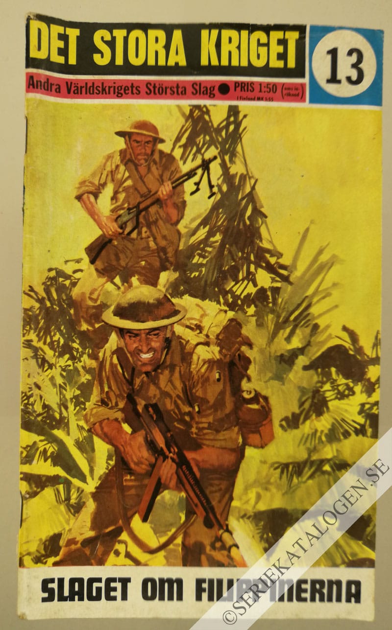 Framsida på Det stora kriget Slaget om Filippinerna (1967)