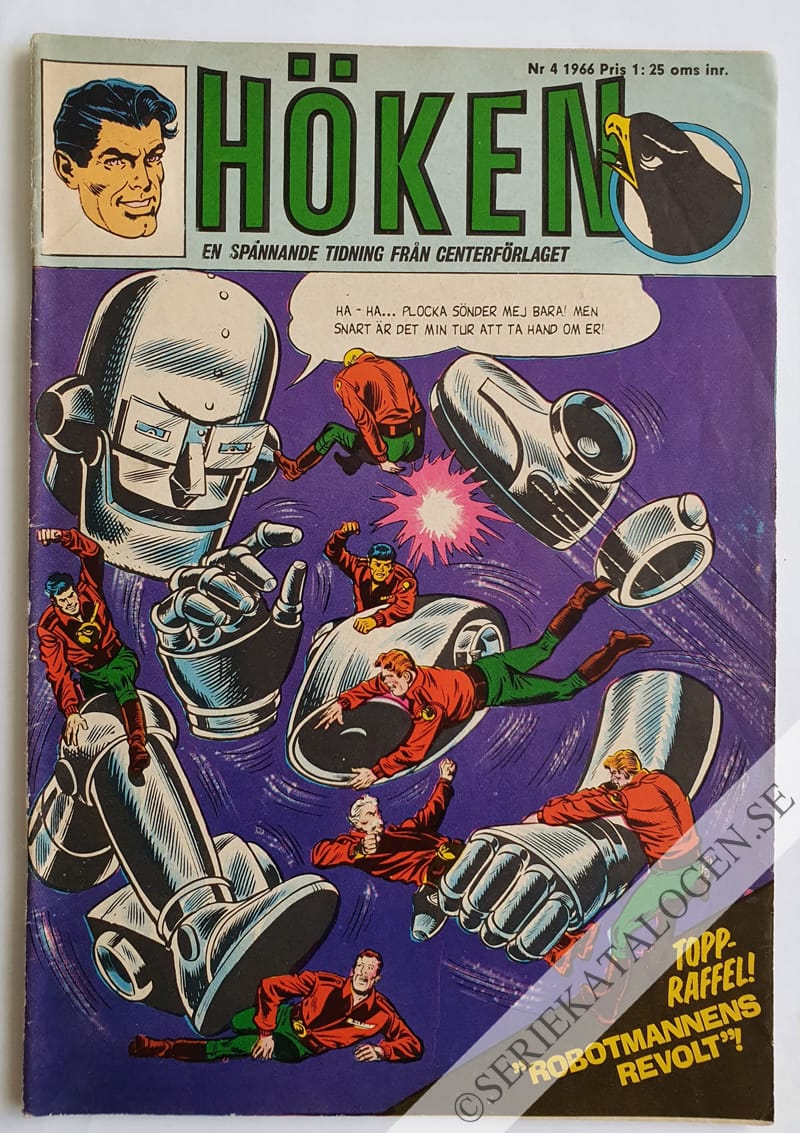 Framsida på Höken #4 (1966)