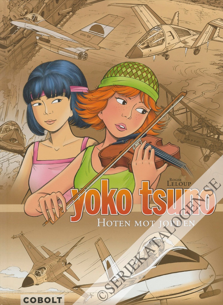 Framsida på Yoko Tsuno Hoten mot Jorden (2022)