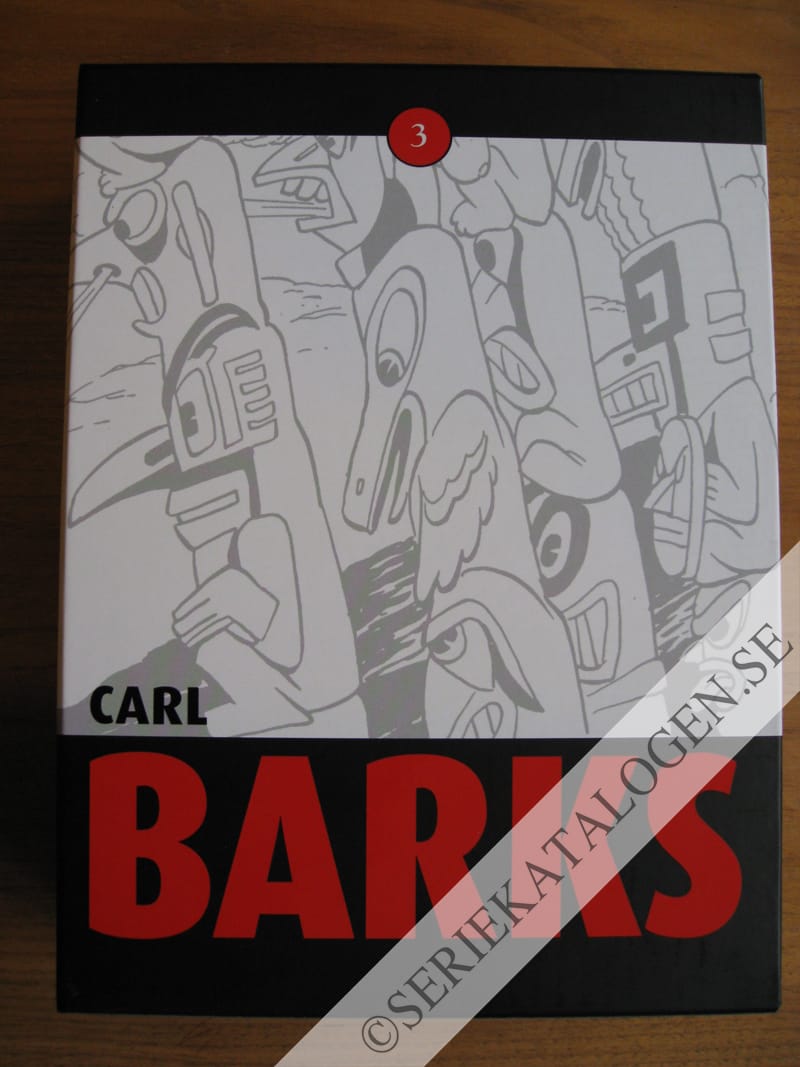 Framsida på Carl Barks samlade verk Box3 (2005)