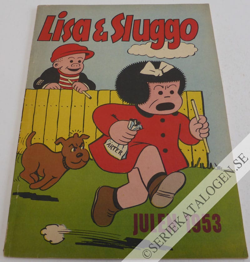Framsida på Lisa & Sluggo Julen 1953 (1953)