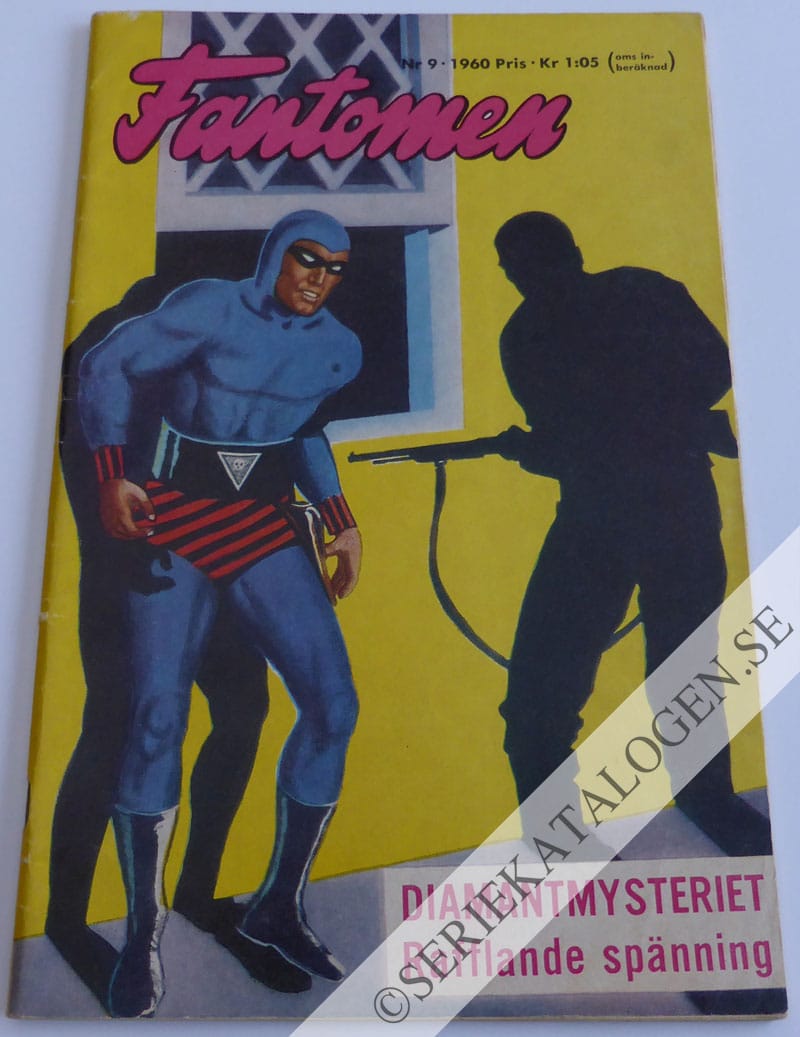 Framsida på Fantomen #9 (1960)