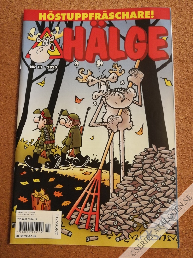 Framsida på Hälge #11 (2023)