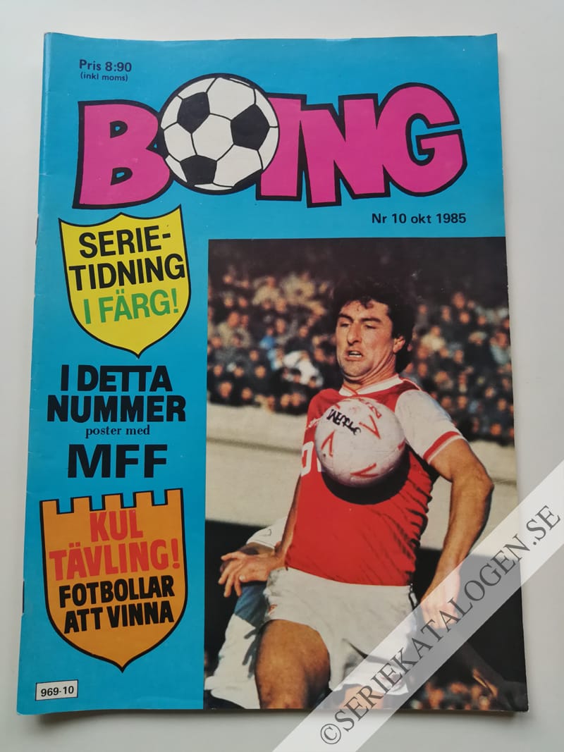 Framsida på Boing #10 (1985)