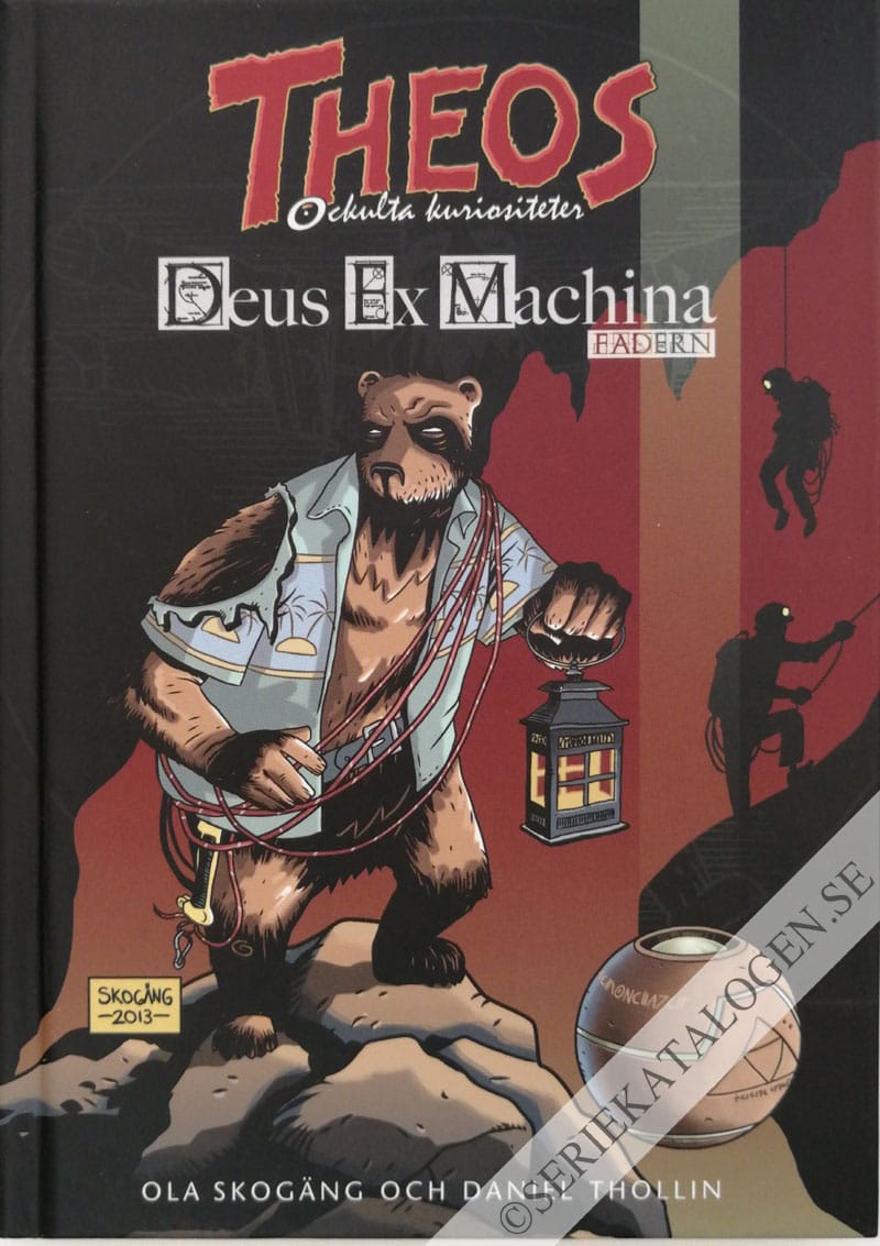 Framsida på Theos ockulta kuriositeter Deus Ex Machina - Fadern (2013)