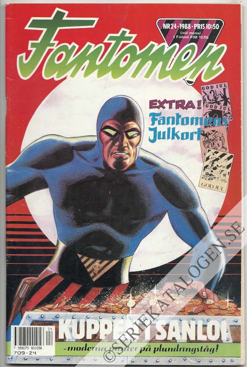 Framsida på Fantomen #24 (1988)