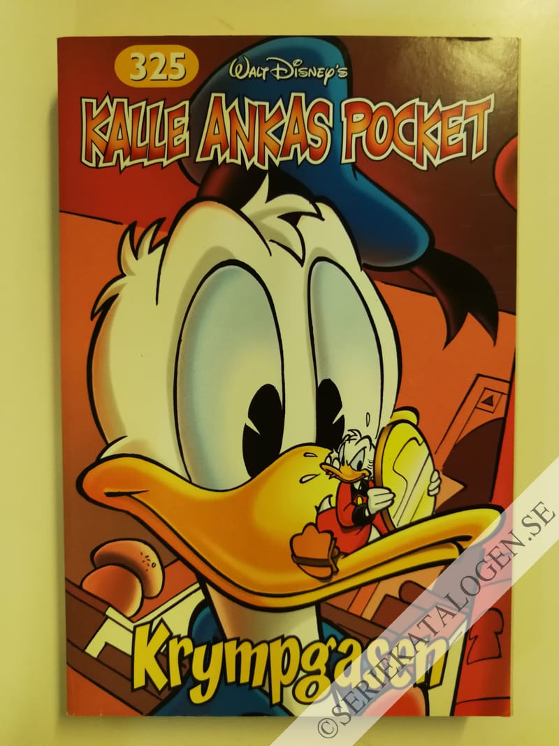 Framsida på Kalle Ankas pocket #325 - Krympgasen (2006)