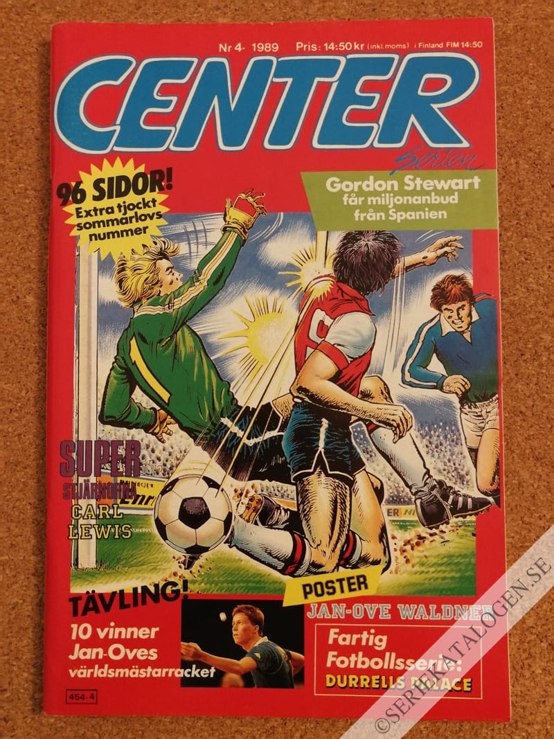 Framsida på Centerserien #4 (1989)