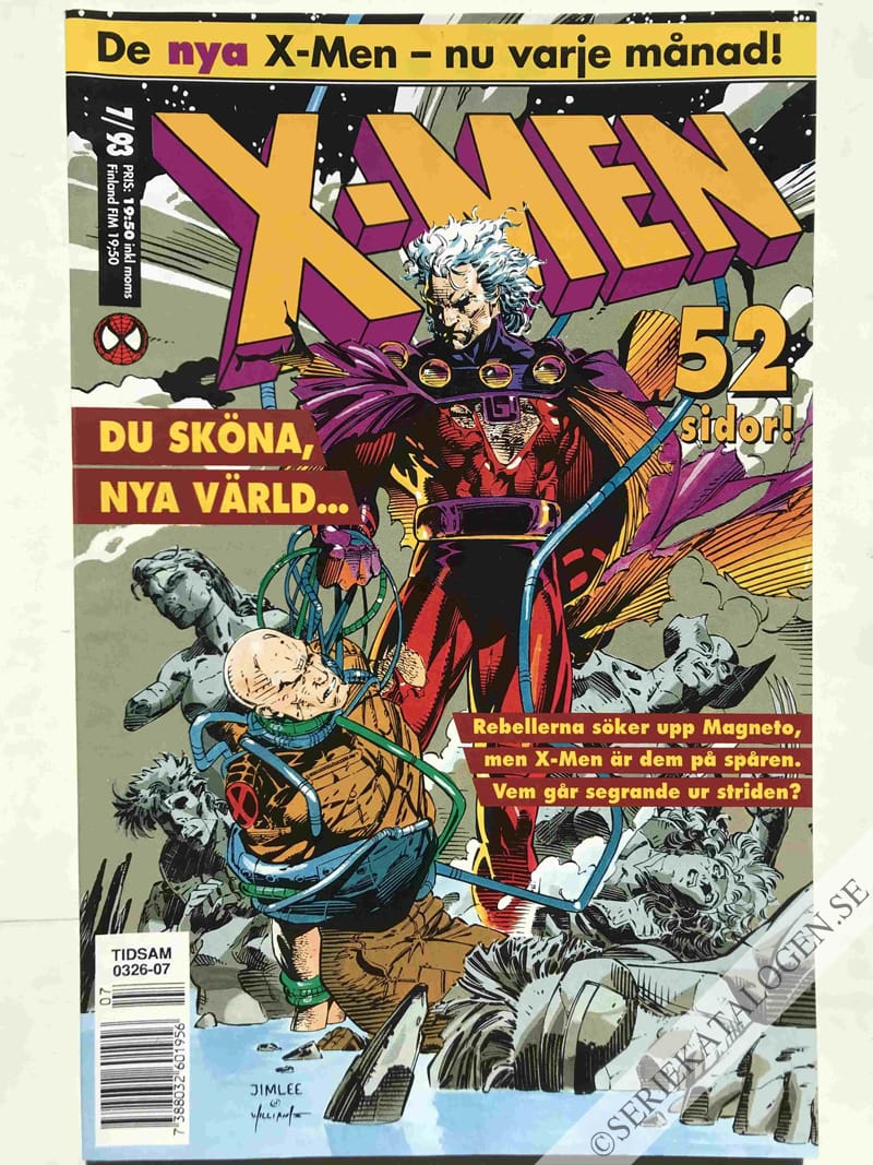 Framsida på X-Men #7 (1993)