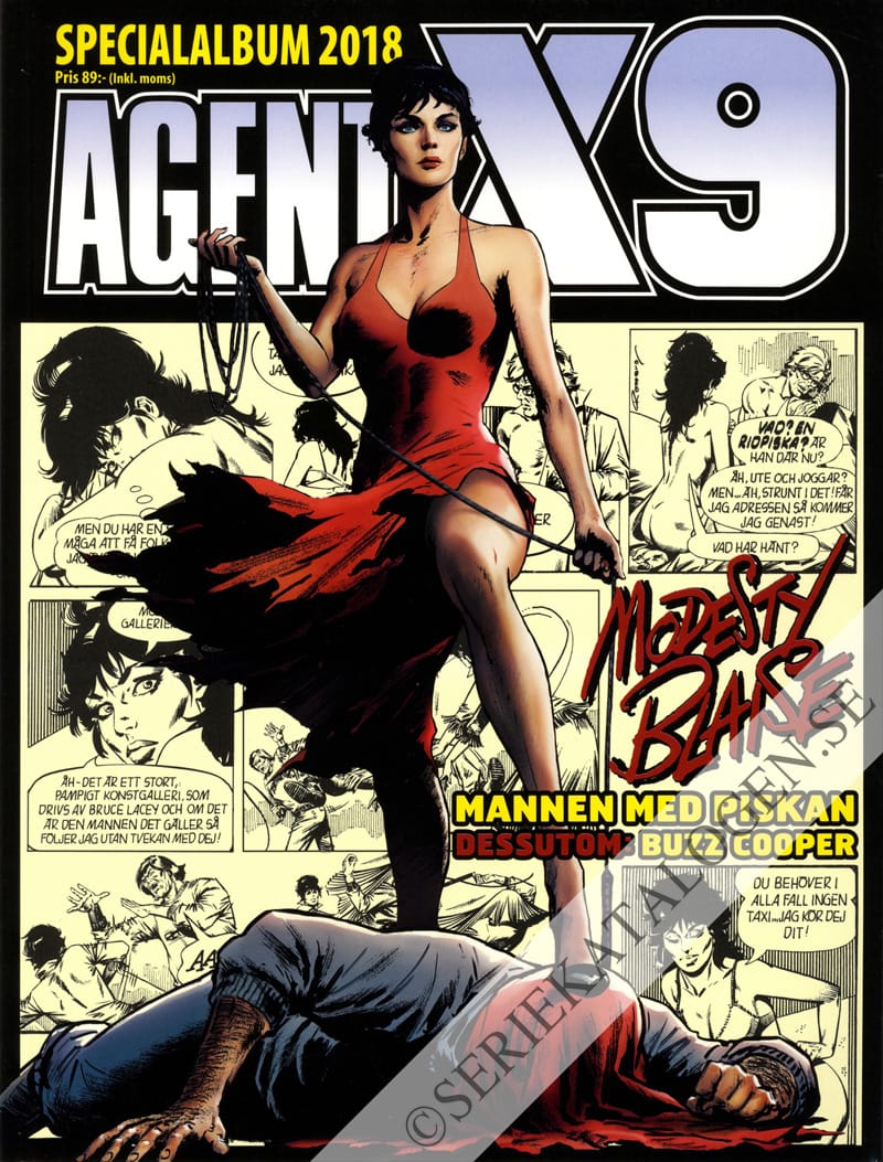 Framsida på Agent X9 specialalbum # (2018)