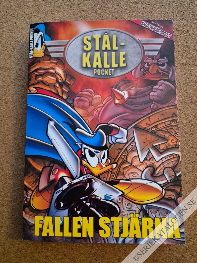 Framsida på Stål-Kalle Pocket Fallen stjärna (2016)
