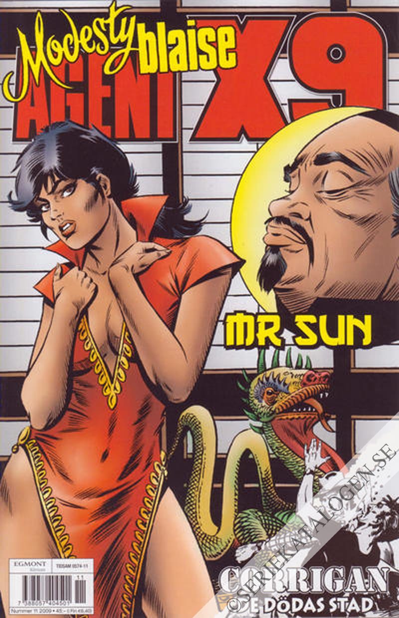 Framsida på Agent X9 #11 (2009)