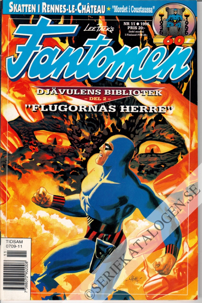 Framsida på Fantomen #11 (1996)