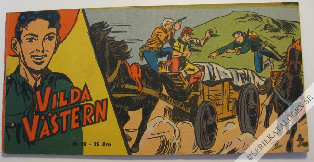 Framsida på Vilda Västern #28 (1959)