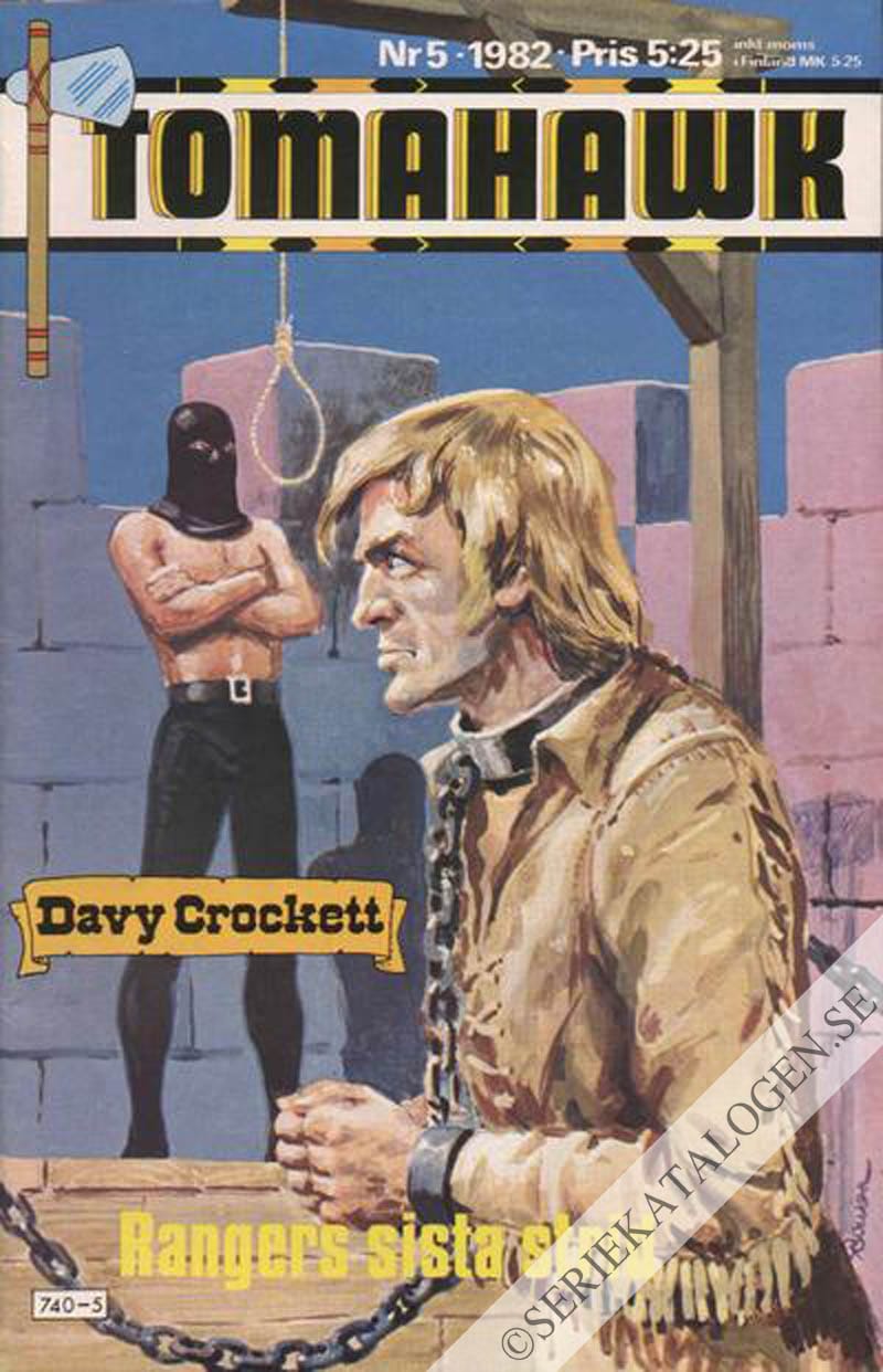 Framsida på Tomahawk #5 (1982)