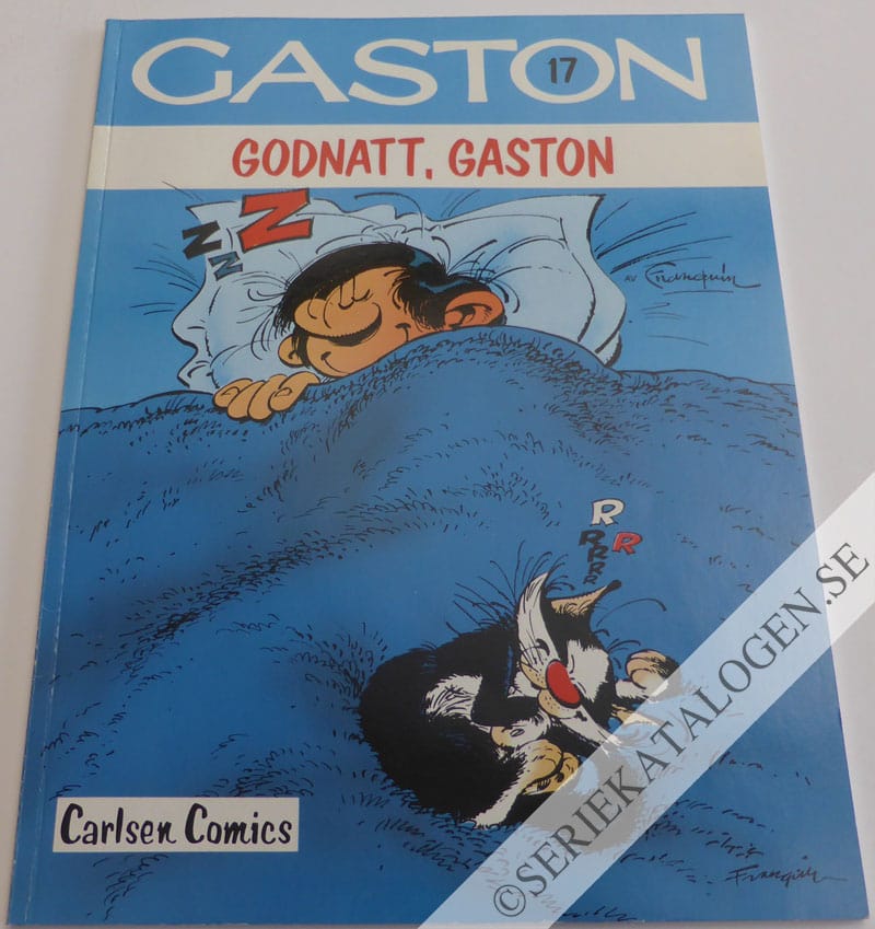 Framsida på Gaston Godnatt Gaston (1987)