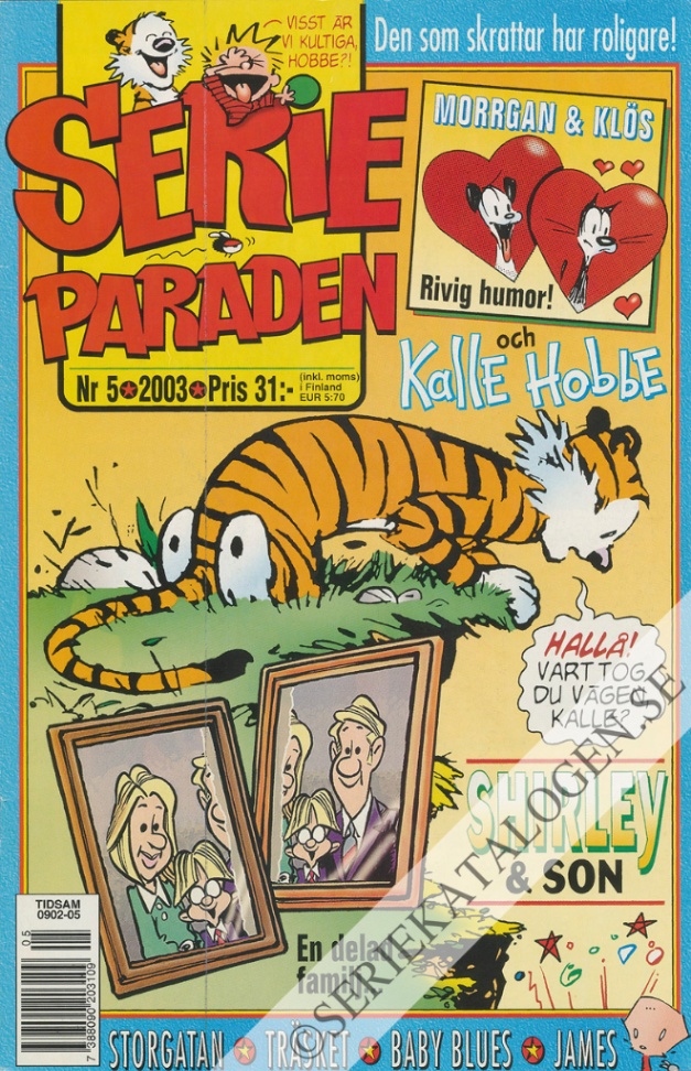 Framsida på Serie-paraden #5 (2003)
