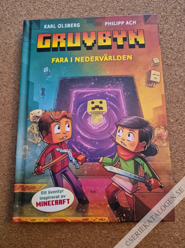 Framsida på Gruvbyn Fara i nedervärlden (2023)