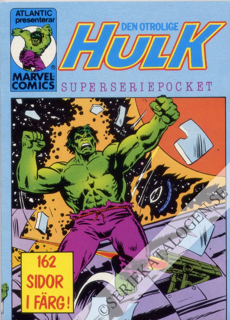 Framsida på Den otrolige Hulk #6 (1982)