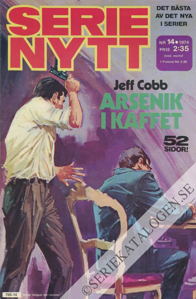 Framsida på Serie-Nytt #14 (1974)