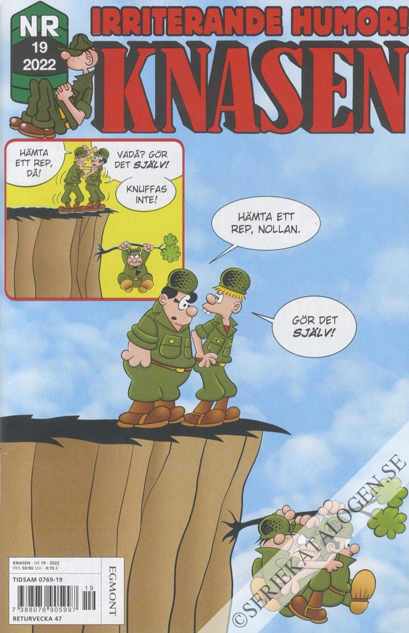 Framsida på Knasen #19 (2022)