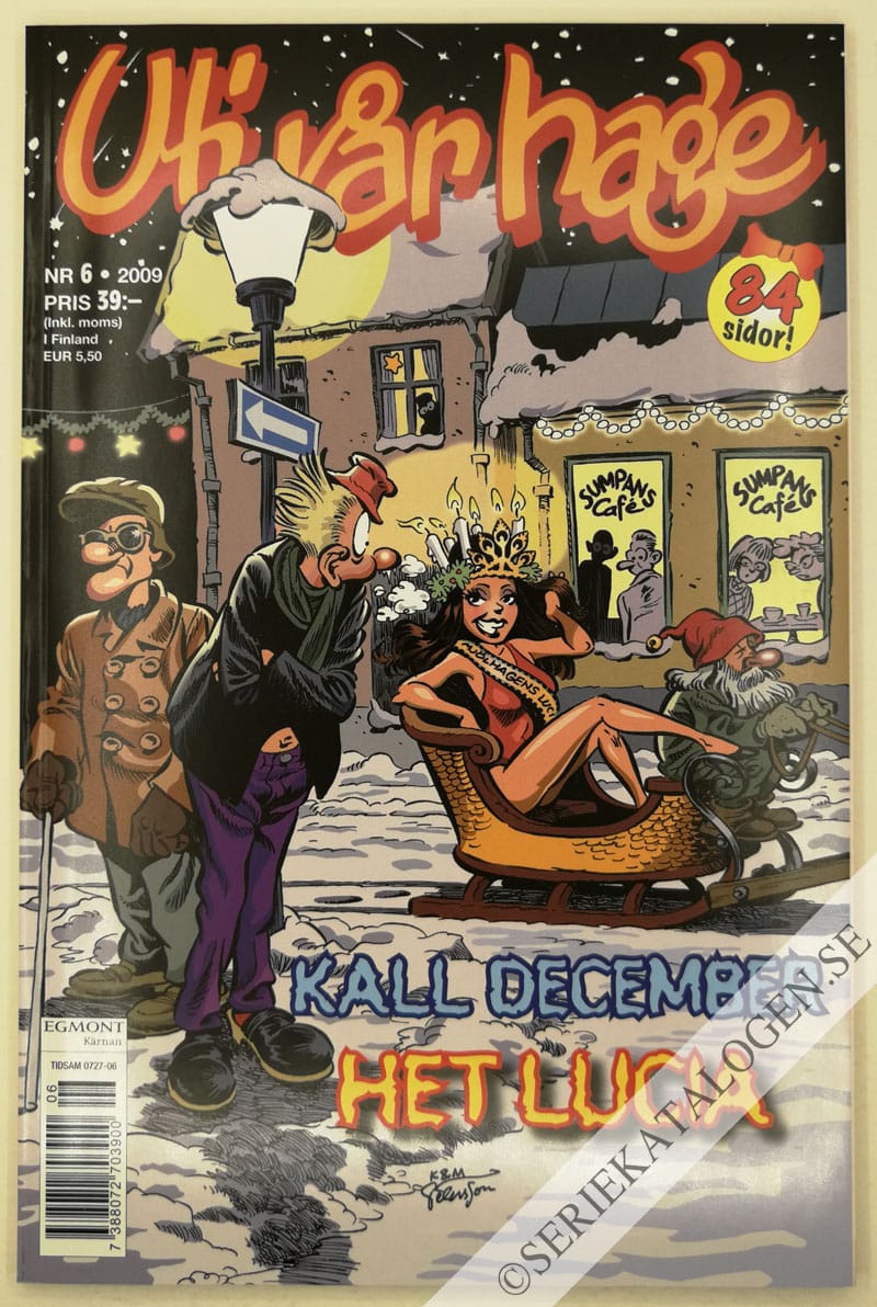 Framsida på Uti vår hage Kall december, het Lucia (2009)